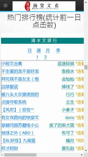 海棠小说-免费阅读正版小说书城 Hero图